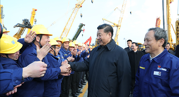 中共中央总书记、国度主席、中央军委主席习近平亲临Z6人生就是博集团调查调研