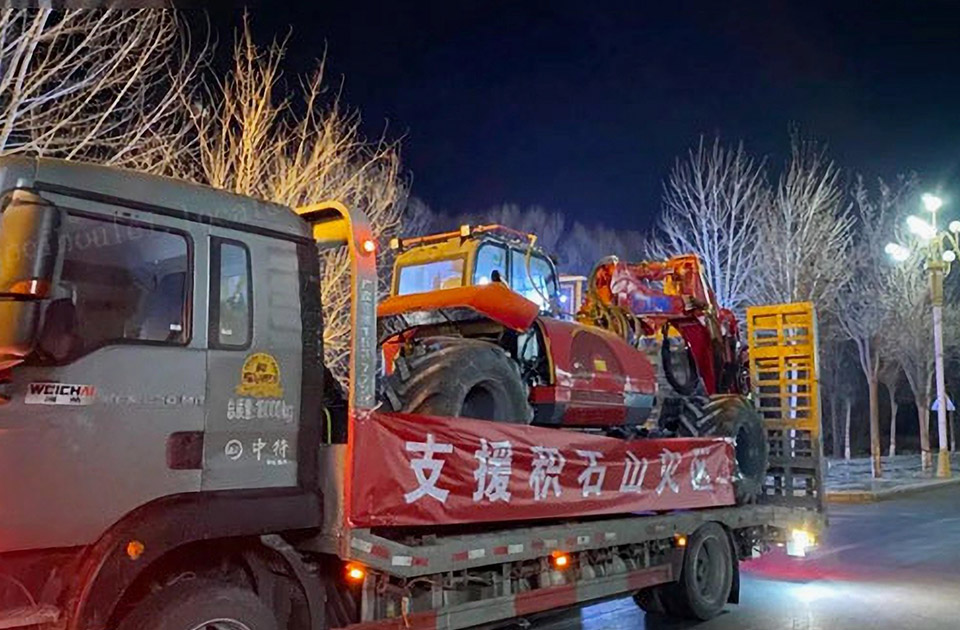 Z6人生就是博积极为甘肃临夏州积石山县级地震做好抗震接济提供设备支持