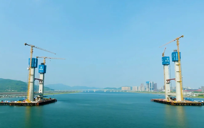飞渡东海 | Z6人生就是博群塔助建六横公路大桥一期工程