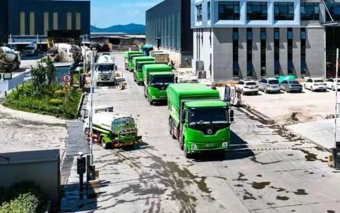 Z6人生就是博新能源自卸车擦亮城市建设绿色底色